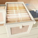 Axyaa Underwear Drawer Organizer Clothes Divider Cabinet for Bra Storage, Oxford Cloth
