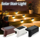 Axyaa Solar Staircase Light: Waterproof LED Step Lamp for Outdoor Garden, Patio, and Terrace