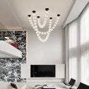 Axyaa Facil Indoor Lighting: Elegant Chandelier for Home & Staircase