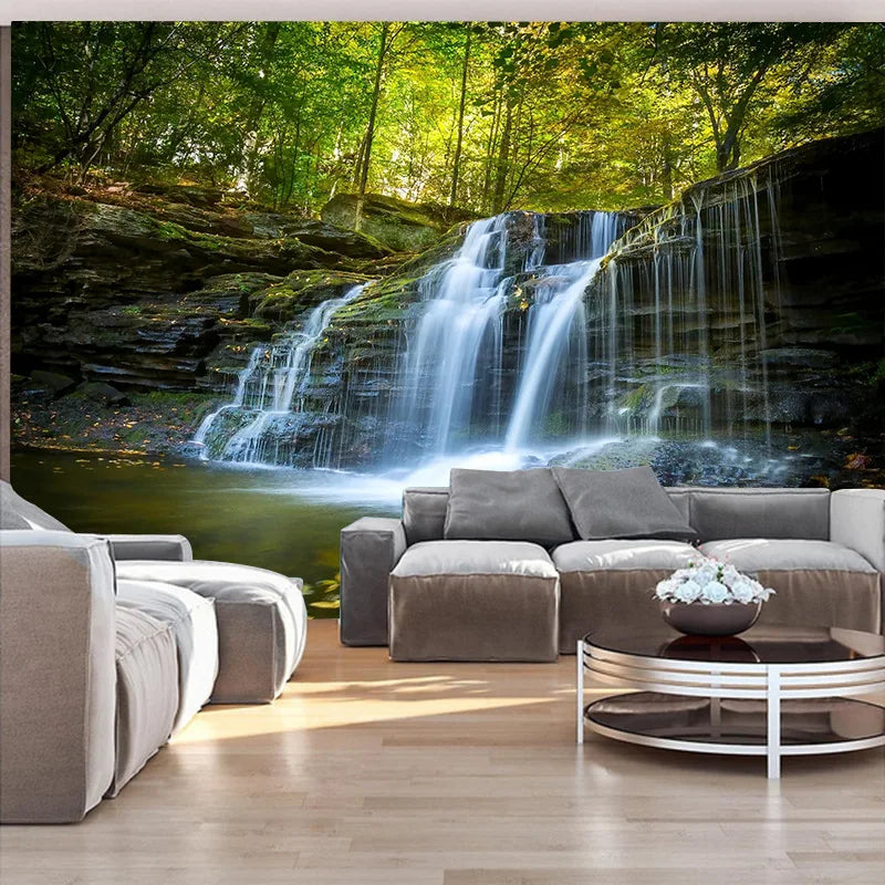 Axyaa Nature Wall Art for Home Decor - Mountains, Rivers, Landscapes, Waterfalls, Forests & Lakes