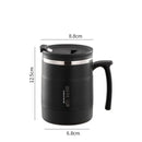 Axyaa Stainless Steel Insulated Travel Coffee Cup - Leak-Proof Mug for Home & Office