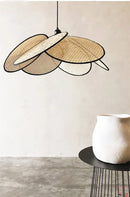 Axyaa Nordic Bamboo Leaf Chandelier for Kitchen and Living Room