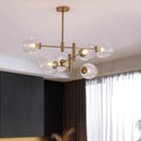 Axyaa Modern LED Chandeliers for Dining Room Pendant Lights