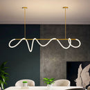 Axyaa Nordic Long Hose LED Chandelier for Home Decor Pendant Lighting