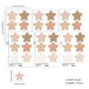 Boho Rainbow Star Nursery Wall Stickers Polka Dot Decals Kids Bedroom Decor by Axyaa.