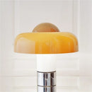 Axyaa Yellow Mushroom LED Table Lamp for Home Bedroom Decor