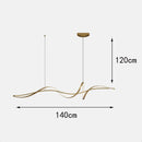Axyaa Modern LED Chandeliers for Dining Room Pendant Lights Hanging Lamps