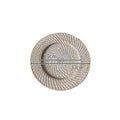 Axyaa Rattan Storage Tray - Handmade Creative Hollow Fruit Coffee Bread Insulation Pad