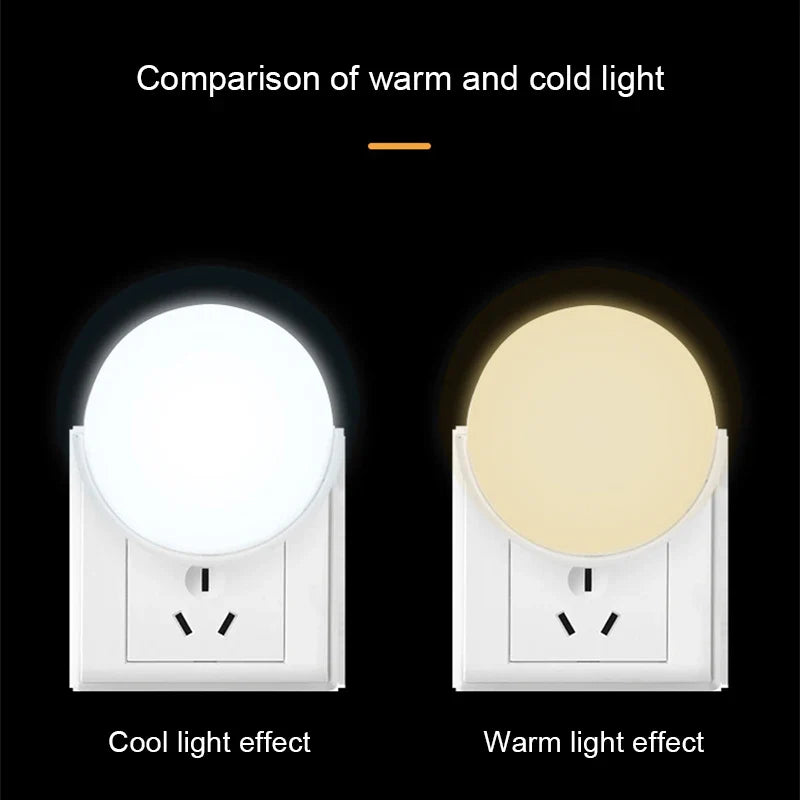 Axya LED Night Light for Kids Room Sensing Lamp EU Plug