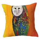 Axyaa Geometric Character Pillowcase | Sofa Home Decor Polyester Cushion