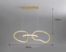 Axyaa LED Pendant Light Chandeliers Modern Indoor Lighting for Living Room and Dining Room