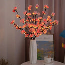 Peach Blossom Branch Light by Axyaa: Indoor Outdoor Fairy Lights for Christmas