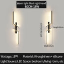 Axyaa Modern LED Wall Sconce Minimalist Bedroom Living Room Wall Lamp