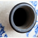 Axyaa Blue White Porcelain Gourd Vase Teapot Flower Arrangement Chinese Retro Bottle