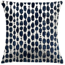 Abstract Blue Pattern Pillow Covers by Axyaa - Sofa, Bedroom, Car Cushion Cover