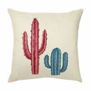 Axyaa Succulents Cactus Cushion Cover - Modern Home Decor Pillowcase