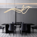 Axyaa Modern LED Living Room Chandeliers Indoor Ceiling Hanging Lights