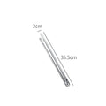 Axyaa Stainless Steel Barbecue Tongs for Food & Ice-Cubes, Restaurant Buffet Tool