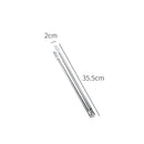 Axyaa Stainless Steel Barbecue Tongs for Food & Ice-Cubes, Restaurant Buffet Tool
