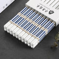 Axyaa Ceramic Chopstick Set with Anti-Slip Properties and Food Grade Flowers