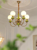 Axyaa Nordic Cream Chandelier for Bedroom Living Room Dining Room
