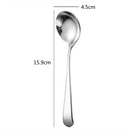 Axyaa Stainless Steel Coffee Spoons, Ice Cream Dessert Tea Scoop, Kitchen Tableware