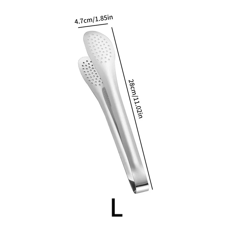 Axyaa Stainless Steel Food Clips - Home Kitchen Barbecue Steak Bread Clips