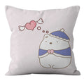 Axyaa Mini Embrace Pillowcase Household Suit 45*45cm Sofa Cushion Covers