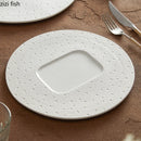 Axya Ceramic Dinner Plate Set Steak Dessert Snack Pasta Restaurant Tableware