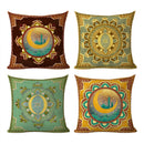 Axyaa Ramadan Moon Star Cushion Cover - 45x45cm
