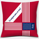 Axyaa LOVE USA Square Pillowcase for Home Decor