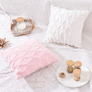 Axyaa Plush Cushion Cover 45x45 Soft Pillowcase for Home Decor Cozy Living Room