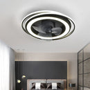 Axyaa Modern Folding Ceiling Fan with LED Light and Control