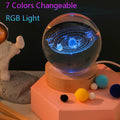 Axyaa Galaxy Planetary Projection Crystal Ball Night Light