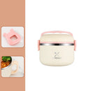 Axyaa Stainless Steel Thermal Lunch Box with Insulated Bag