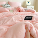 Axyaa Fluffy Warm Duvet Insert: Thick Autumn Winter Comforter Quilt for Bed