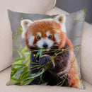 Axyaa Red Panda Print Pillowcase for Cute Wildlife Home Decor