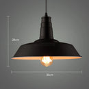 Axya Retro Pendant Lights: Industrial Vintage Style for Home, Office, or Cafe