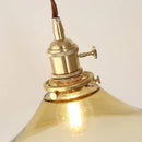 Axyaa Modern LED Pendant Light with Knob Switch for Bedroom, Living Room & Corridor