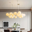 Axyaa Modern LED Pendant Light Chandeliers for Living Room and Dining Room