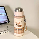 Axyaa Cartoon Puppy Thermos Stainless Steel Tea Separation Water Cup
