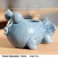 Axyaa Marine Animals Ceramic Flowerpots Small Ashtrays Home Decoration