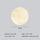 Axyaa Nordic Moon Round Led Chandelier: Elegant Home Lighting Fixture for Living Room & Bedroom