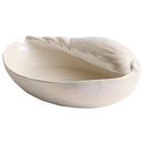 Axyaa Conch Ceramic Dry Ice Seafood Plate - Featured Molecular Cuisine Tableware