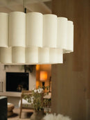 Axyaa Bohemia Design Linen Pendant Lamp for Stylish Home Decor.