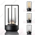 Axyaa LED Desk Lamp: Industrial Style Metal Night Light for Camping and Restaurants