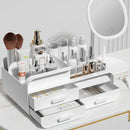 Axyaa Cosmetics Drawer Organizer Makeup Storage Box Dust-proof Dressing Table Organizer