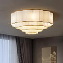 Axyaa Auspicious Cloud Fabric Chandelier Pendant Light for Hotel, Living Room, Restaurant