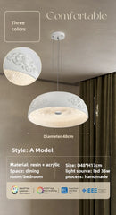 Axyaa Resin Pendant Lights for Modern Living Room, Kitchen, Office, and Home Decor