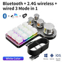 Axyaa Hotswap Gaming Mechanical Keyboard with Custom Macros and RGB Wireless Connectivity.